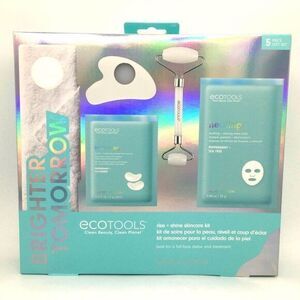 EcoTools Limited Edition Rise and Shine Skincare 5 Piece Gift Set NEW
